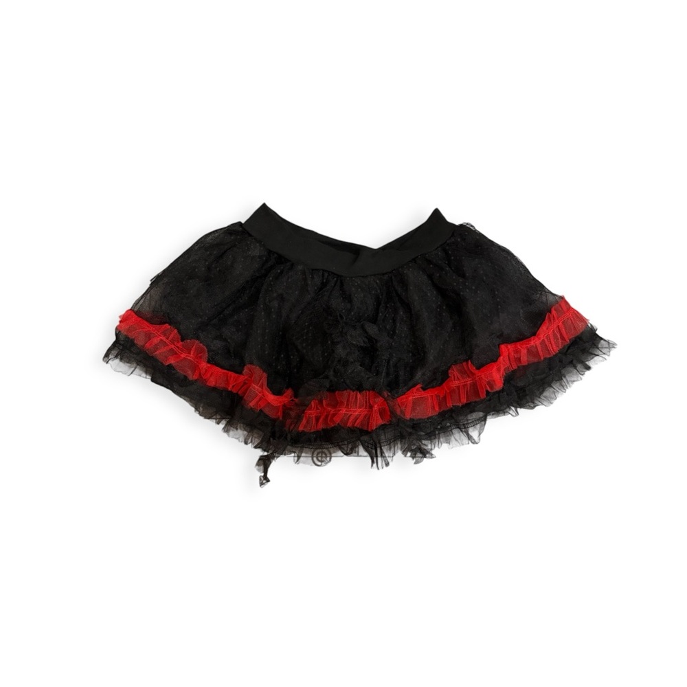 Claire's Black and Red Kids Tutu Skirt